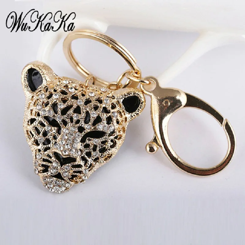Fashion Alloy Keychain with Big water-drop Rhinestone Cartoon Pumpkin Carriage Keychain Golden Carriage Pendant Female Bag Acces