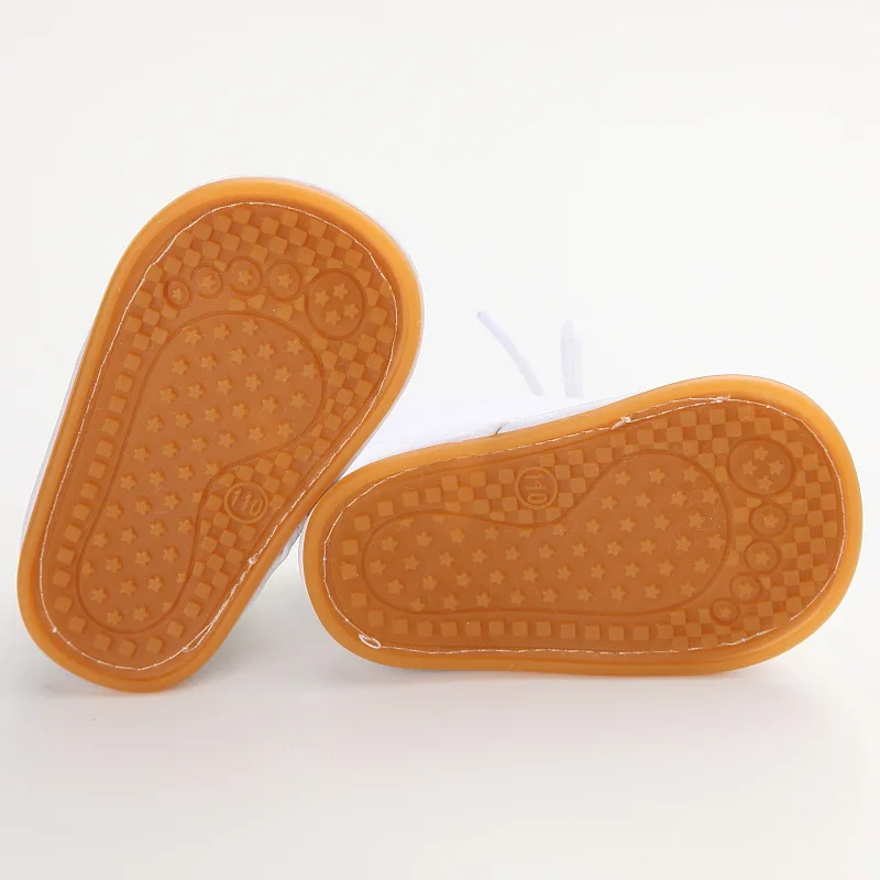 New Snow Baby Booties Shoes Baby Boy Girl Shoes Crib Shoes Winter Warm Cotton Anti-slip Sole Newborn Toddler First Walkers Shoes
