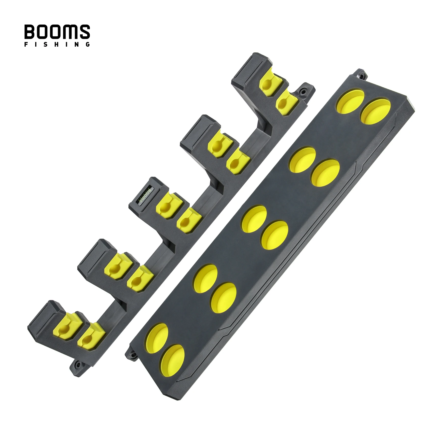 Booms Fishing WV4 Fishing Rod Holders Vertical Wall Rod Rack Store Up to 10 Rods For Fishing Pole Holder Storage Tools 4 Colors