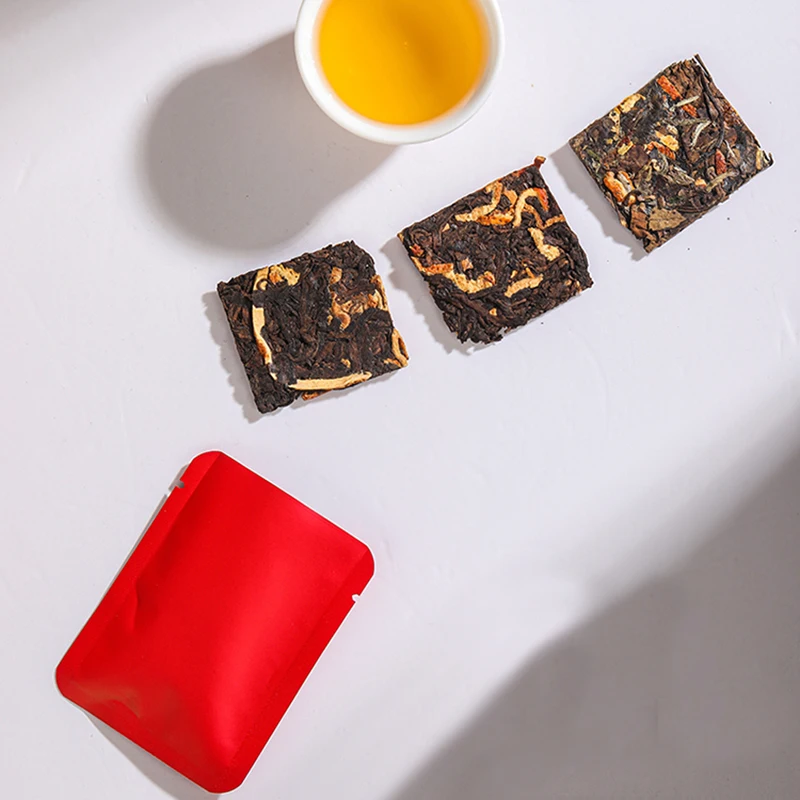 100Pcs 65x85mm Open Top Aluminum Foil Packaging Bag Heat Sealable Herbal Coffee Snack Nut Tea Candy Powder Gifts Storage Pouches