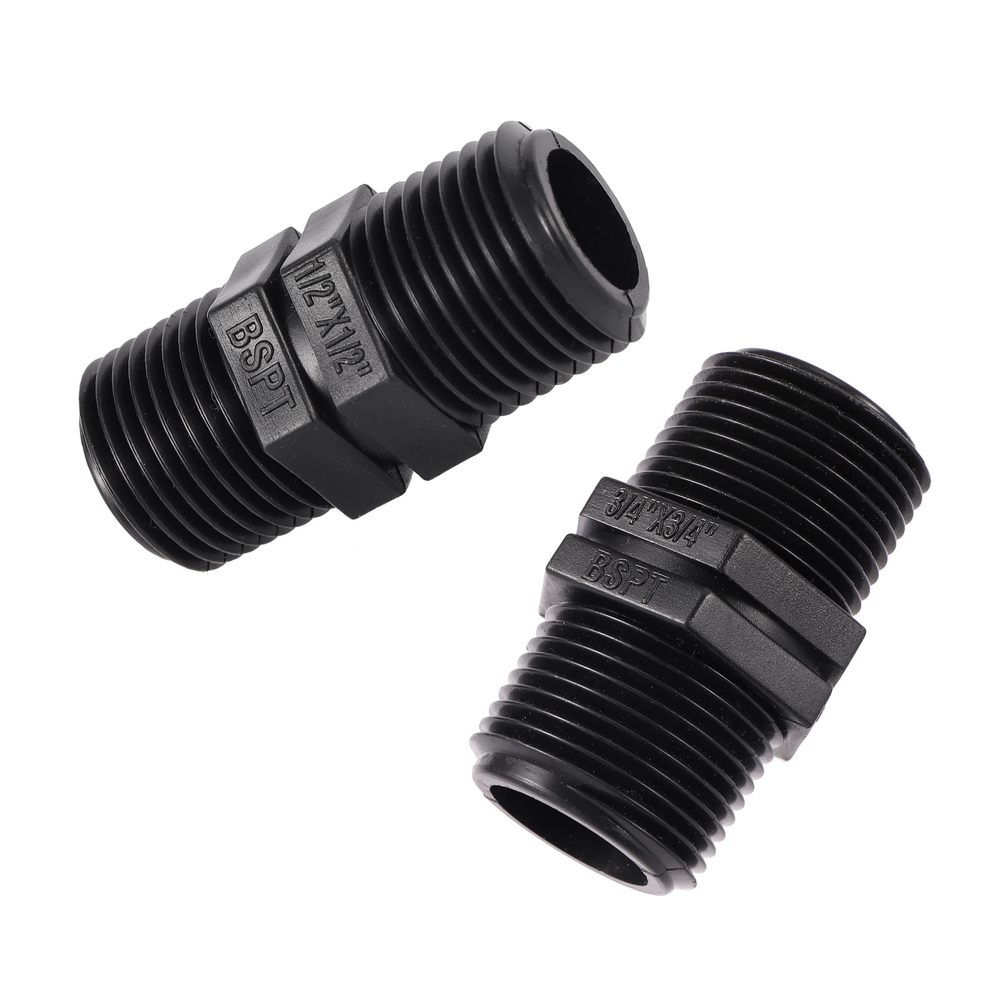 1/2"3/4" 1" 1.5" 2" 2.5 Inch BSP Male Thread Hex Nipple Union PVC Pipe Fitting Coupler Adapter Water Connector Equal Dia Joints