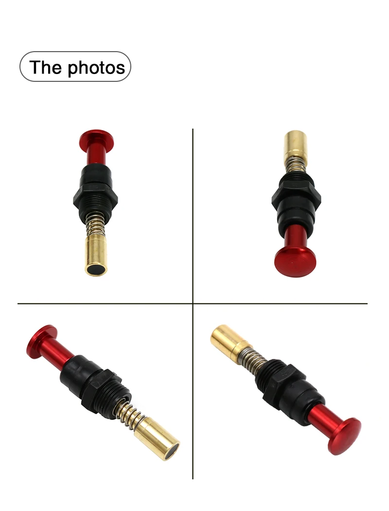 ZSDTRP for Keihin FCR Carburetor Starter Valve Comp Cable Operated Choke Carb Choke Plunger Starter Valve Kit for CRF 250 450X