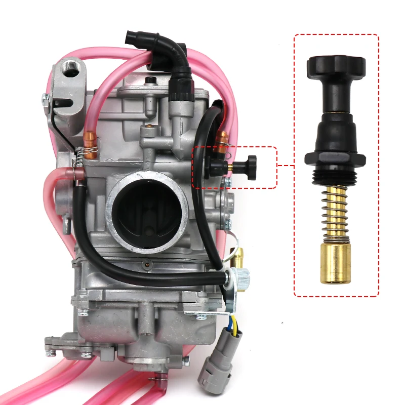 ZSDTRP for Keihin FCR Carburetor Starter Valve Comp Cable Operated Choke Carb Choke Plunger Starter Valve Kit for CRF 250 450X
