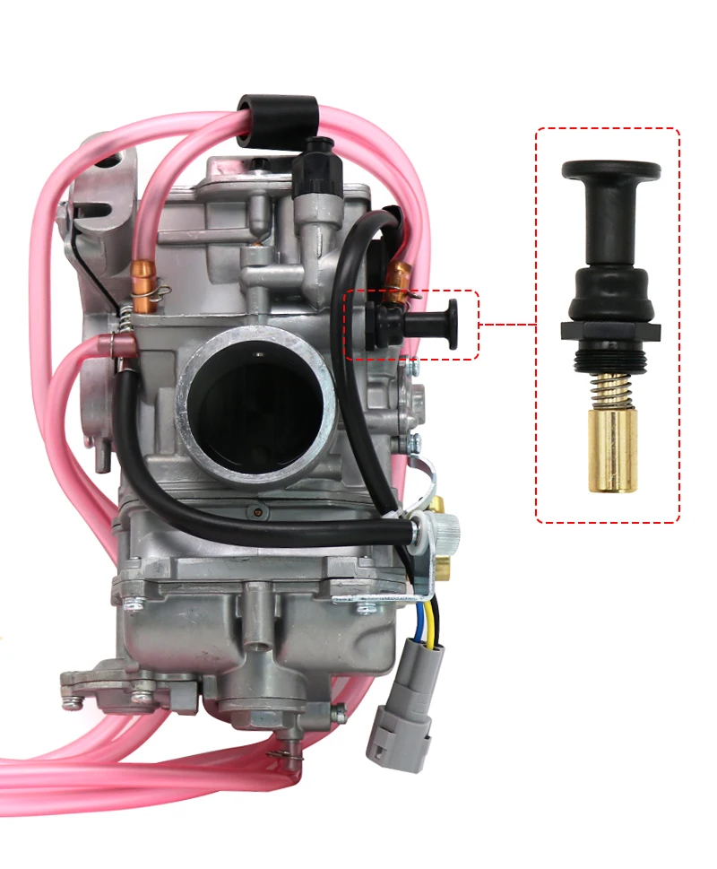 ZSDTRP for Keihin FCR Carburetor Starter Valve Comp Cable Operated Choke Carb Choke Plunger Starter Valve Kit for CRF 250 450X