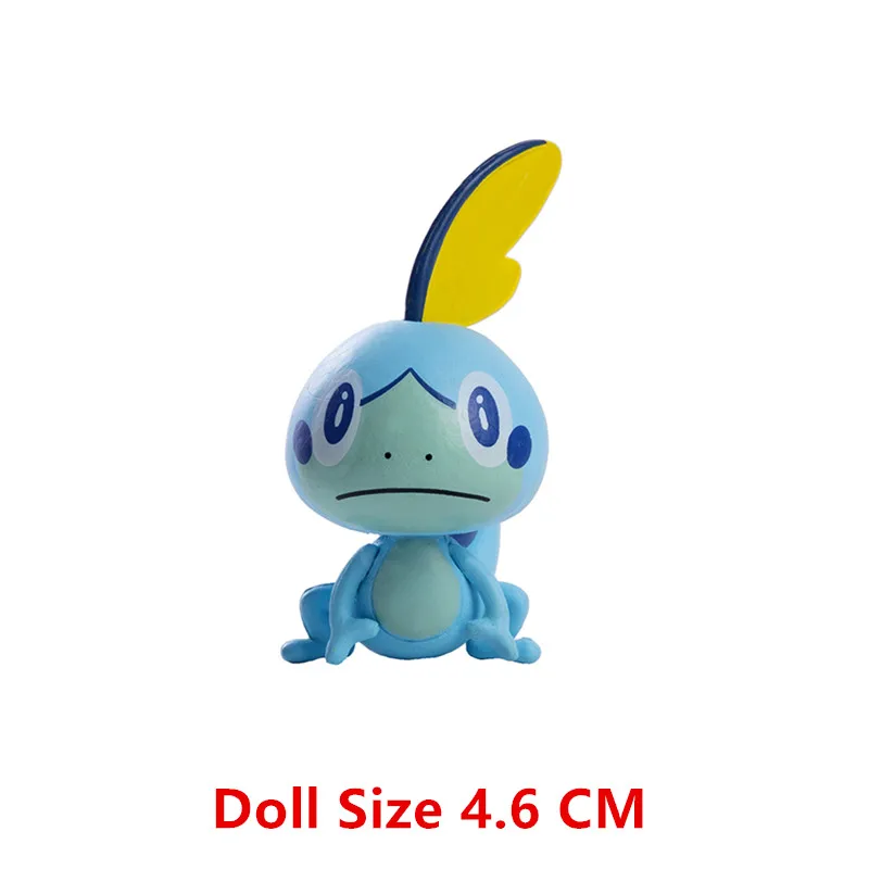 3-7 Cm PokemonCartoons Anime Figure Pikachu Mew Snorlax Charmander Cosplay Collection Pet Pocket Monster Action Model Toy Gifts