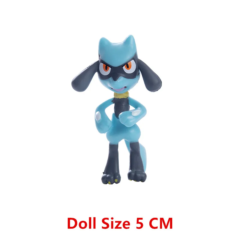 3-7 Cm PokemonCartoons Anime Figure Pikachu Mew Snorlax Charmander Cosplay Collection Pet Pocket Monster Action Model Toy Gifts