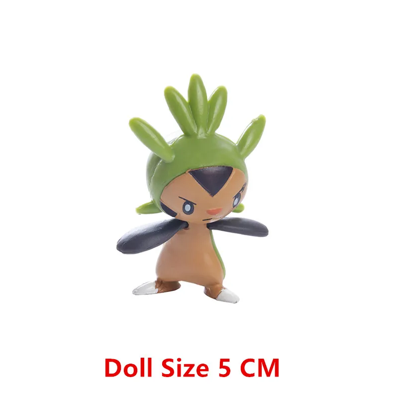3-7 Cm PokemonCartoons Anime Figure Pikachu Mew Snorlax Charmander Cosplay Collection Pet Pocket Monster Action Model Toy Gifts