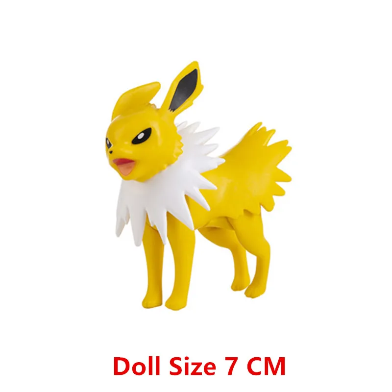 3-7 Cm PokemonCartoons Anime Figure Pikachu Mew Snorlax Charmander Cosplay Collection Pet Pocket Monster Action Model Toy Gifts