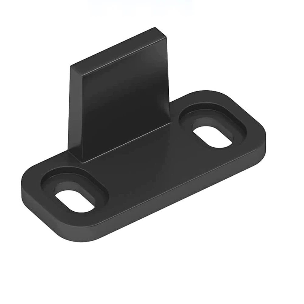 2pcs Sliding Barn Door Floor Guides Closet Door Guides Hardware Plastic Floor Wall Mounted Bottom Track Guide for Sliding Doors