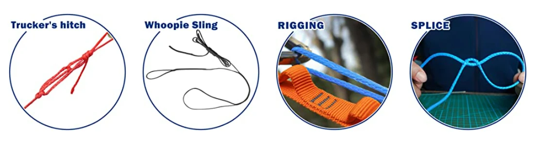 9KM 45KG~340KG Kitesurfing Line UHMWPE Cord Abrasion Resistance Low Stretch for Power Kite Stunt Kite Replacement Flying Lines