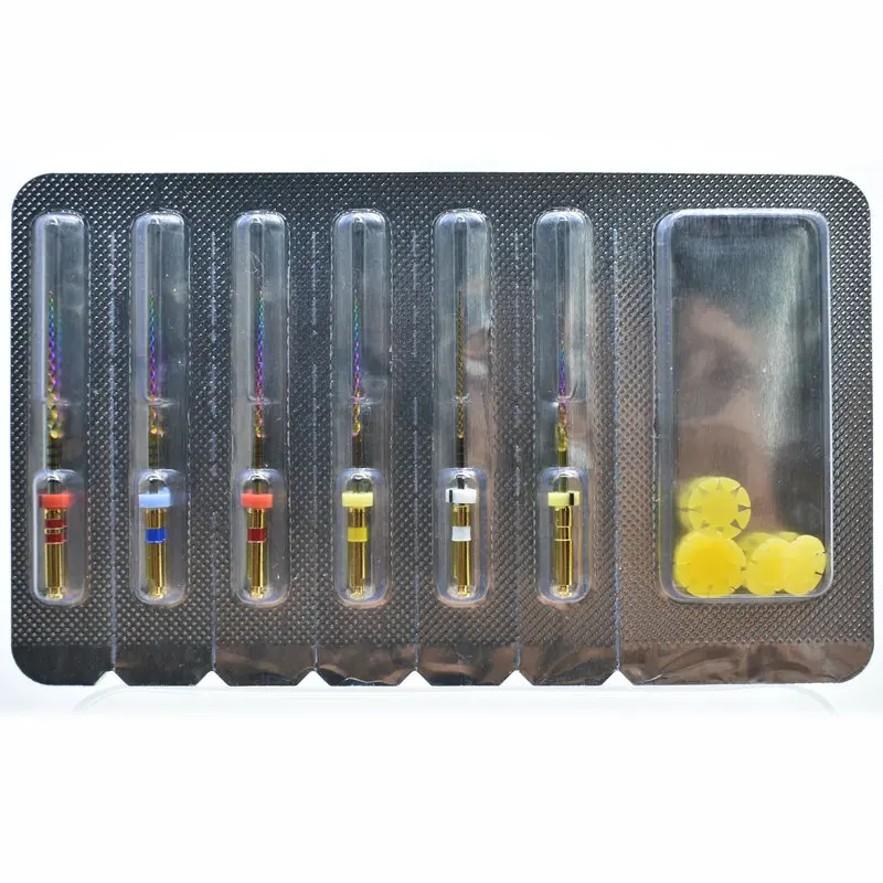Dental Rotary Super Files Rainbow Files Thermal Activation Accessories Endodontic For Root Canal Files Cleaning Dentist Use