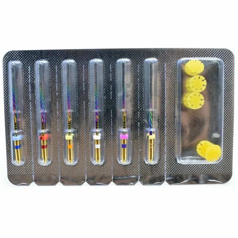 Dental Rotary Super Files Rainbow Files Thermal Activation Accessories Endodontic For Root Canal Files Cleaning Dentist Use