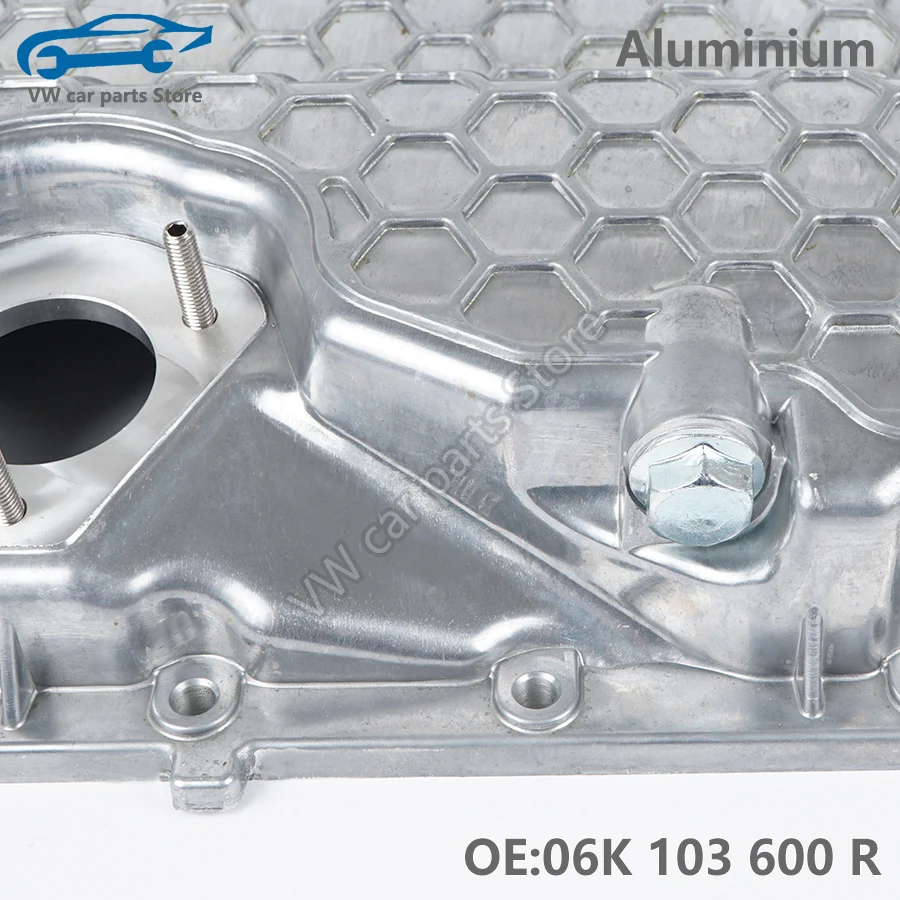 06K103600R All Aluminum Alloy Improved Oil Tray Waste Oil Pan For Audi A1 A3 Q2 TT VW Golf MK7 GTI Sharan Tiguan 06K 103 600 R