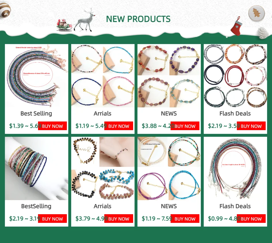 Faceted Gemstones 2-3mm Beads Hand Woven Adjustable Bracelet Crystal Quartz Agate Amazon Choker Men Female Jewelry Party Gift