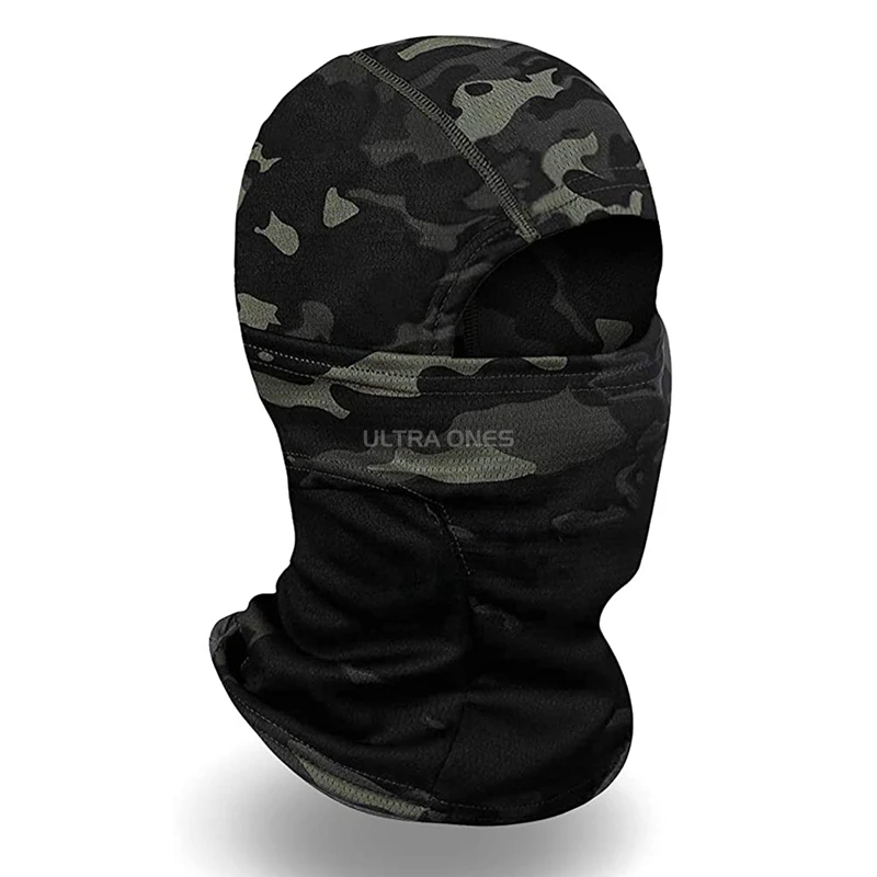 Tactical Camouflage Balaclava Full Face Mask Outdoor Hunting Bicycle Cycling Bandana Neck Gaiter Combat Airsoft Cap