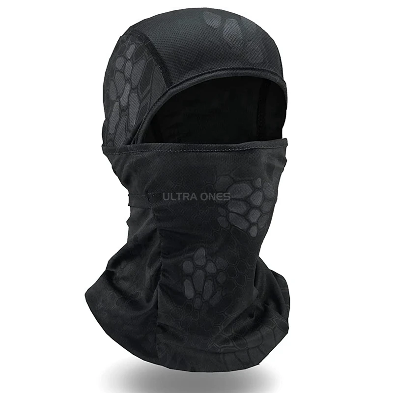 Tactical Camouflage Balaclava Full Face Mask Outdoor Hunting Bicycle Cycling Bandana Neck Gaiter Combat Airsoft Cap
