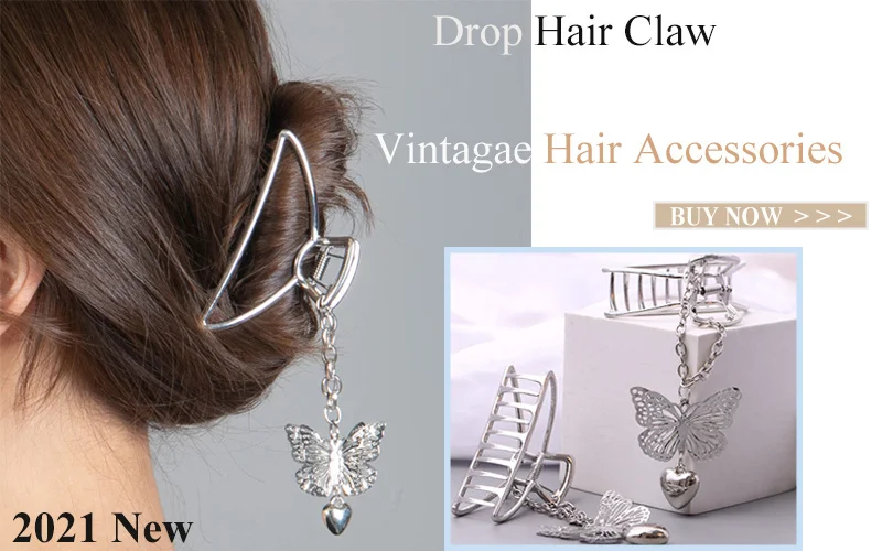 Simple Metal Geometric Hair Claw Clips Elegant Geometric Hair Accessories Cross Crab Bath Clip For Women Fashion Girl Headwear