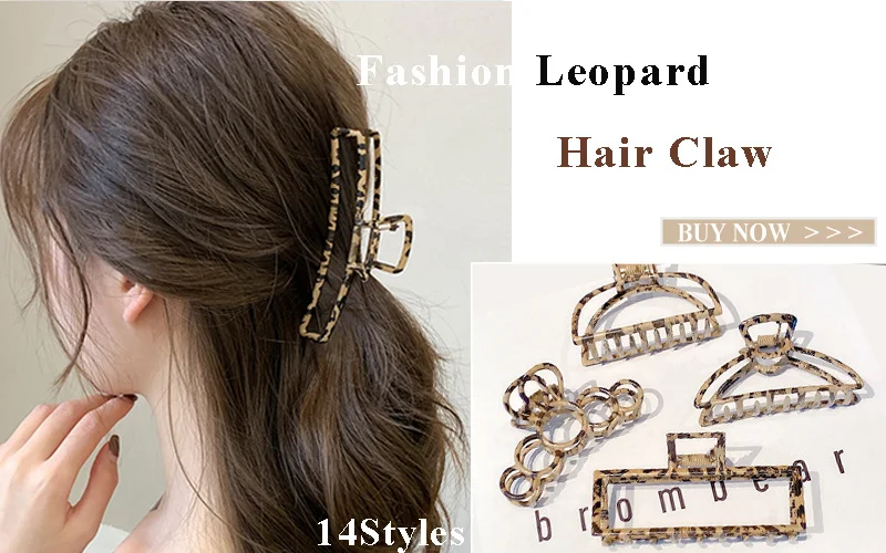 Simple Metal Geometric Hair Claw Clips Elegant Geometric Hair Accessories Cross Crab Bath Clip For Women Fashion Girl Headwear
