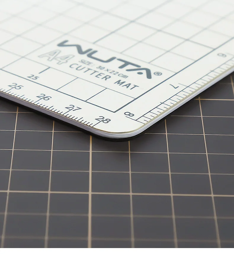 WUTA New Fabric Cutting Mat, Leather Cutting Board A1 A2 A3 A4 A5 Professional Self Healing Quality Double-Sided Craft Tool Set