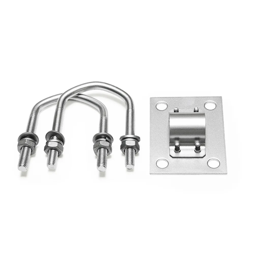 20mm Omni Fiberglass Antenna Clip Anti-falling Bracket Holder U Bolts Installation Clamp Holding Pole Fixation