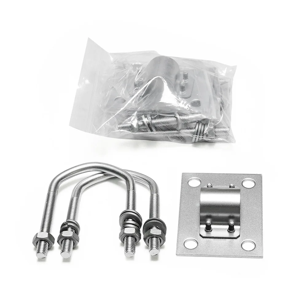 20mm Omni Fiberglass Antenna Clip Anti-falling Bracket Holder U Bolts Installation Clamp Holding Pole Fixation