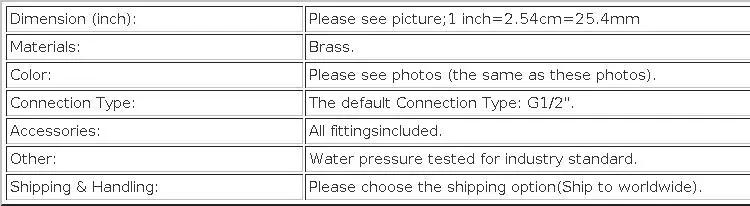 Luxury Gold Polished Brass Telephone Hand Held Shower Head Set with 1.5m Hose