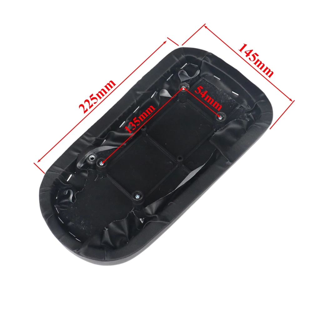 Electric Bicycle Rear Seat Backrest  Accessories Scooter Back Seat Motorcycle Black New Back Cushion