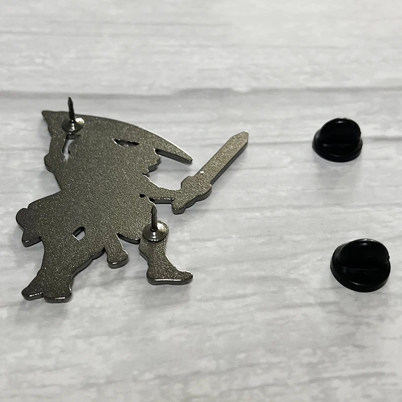 Zagreus and Thanatos enamel pin game Hades fanart metal badge Greek mythology Anime Thanzag brooches Collectibles gifts