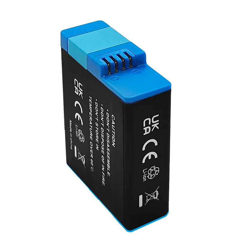 2800mAh Battery For GoPro Hero 10 11 2800 mAh Battery 3 Ways Fast Charger Box TF Card Storage For GoPro Hero 9 Accessories