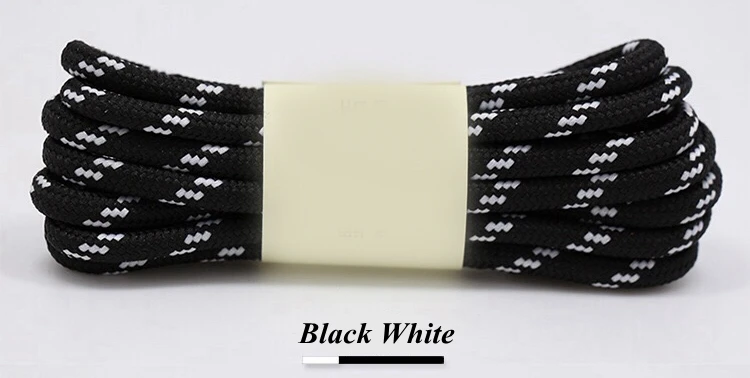 1Pair outdoor sport casual 19Colors round shoelaces hiking slip rope shoe laces sneakers boot shoelaces strings100/120/140/160CM