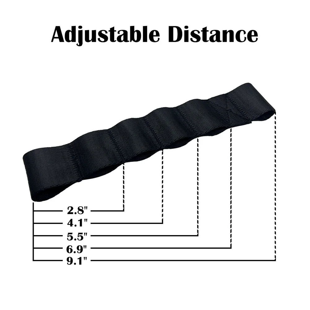 2pcs For Jeep Wrangler TJ JK JKU JL JLU 1995-2021 Car Door Limiting Check Strap Nylon Interior Door Adjustable Belt Accessories