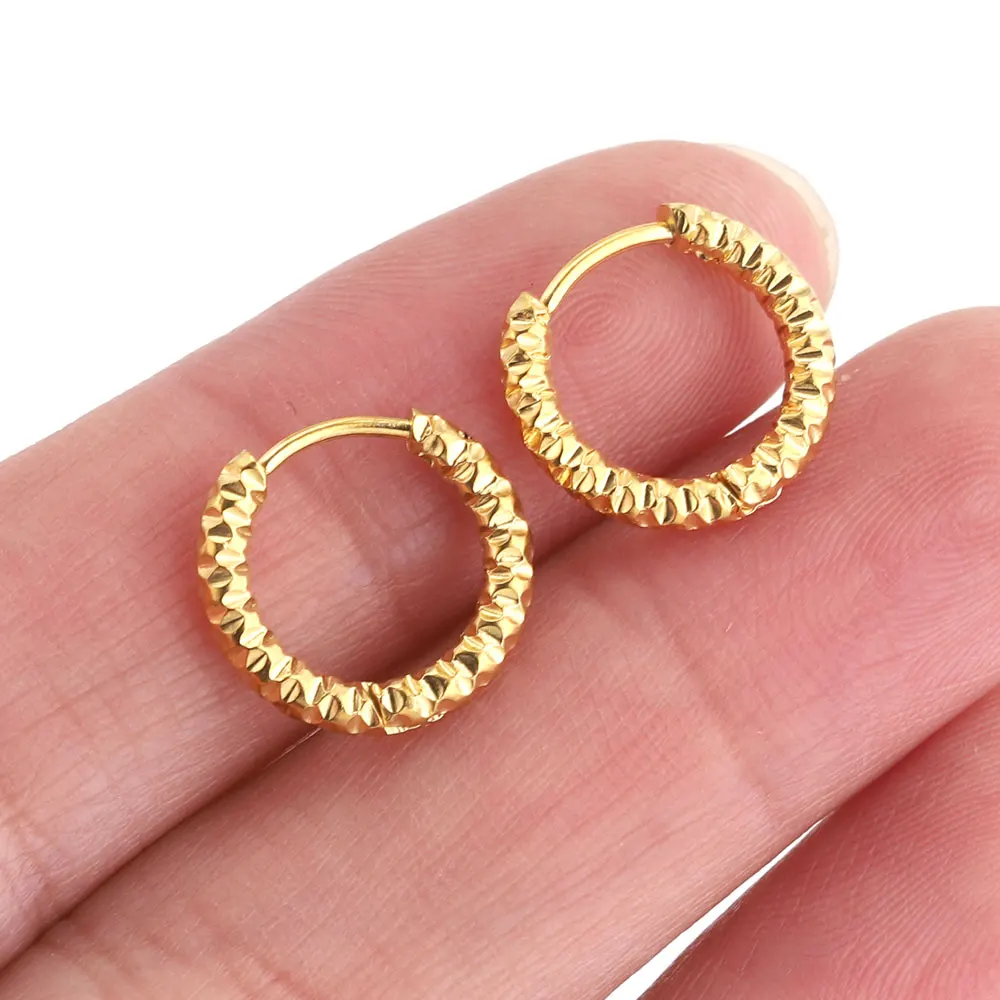 6pcs Stainless Steel Huggie Earring Hoop For Women Jewelry Set for Hypoallergenic Korean Earrings Female Jewelry Accessories