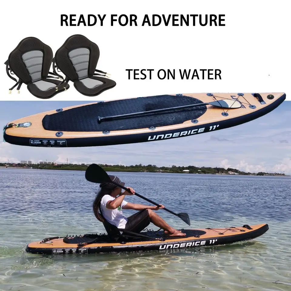 Kayak Seat Kayak Accessories Asiento Kayak Adjustable Backrest With Cushion Paddle Board Kayak Padded Seat