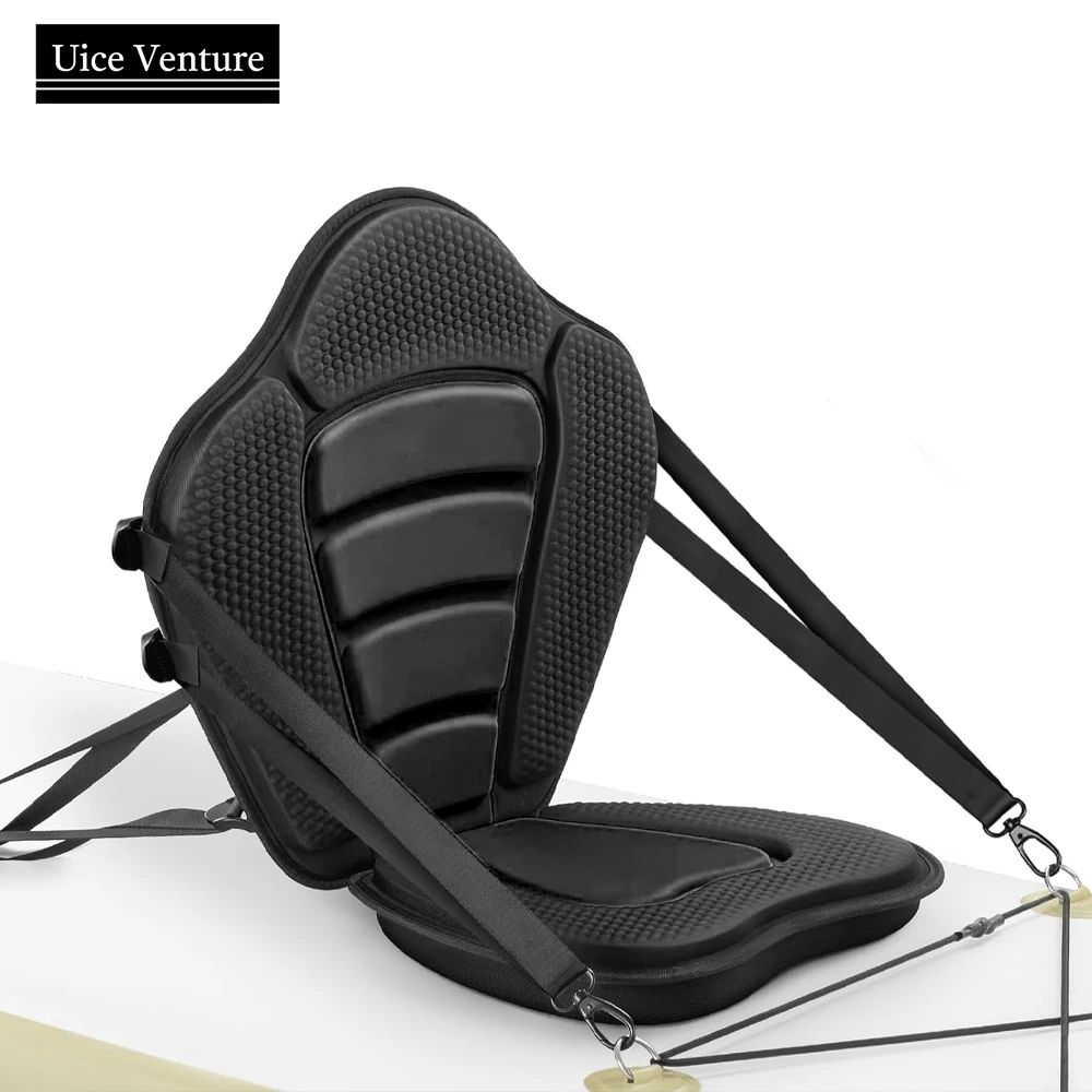 Kayak Seat Kayak Accessories Asiento Kayak Adjustable Backrest With Cushion Paddle Board Kayak Padded Seat