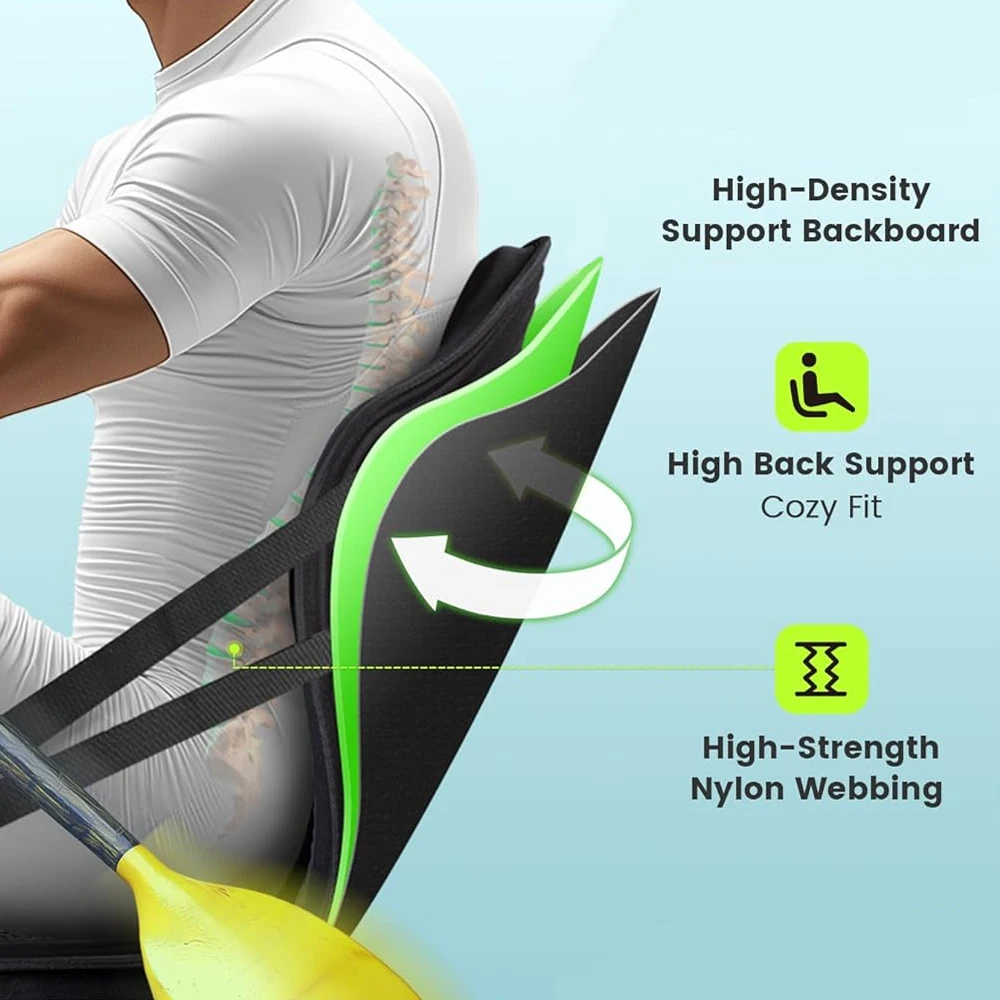 Kayak Seat Kayak Accessories Asiento Kayak Adjustable Backrest With Cushion Paddle Board Kayak Padded Seat