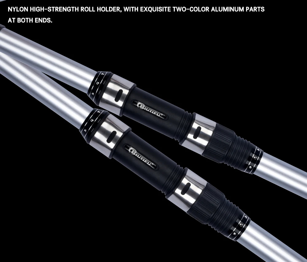 BIUTIFU Surf Rod 5.3/5.0/4.5/4.2/3.9m Telescopic Fishing Travel Spinning Power 60-200g Throw Surfcasting Shore Casting Pole