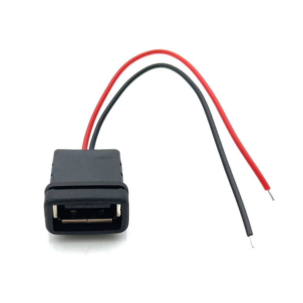 2Pin 4Pin 6Pin USB 2.0 Female Power Jack 2P 4P 6P USB2.0 Charging Port Connector Data Interface with Cable USB Charger Socket