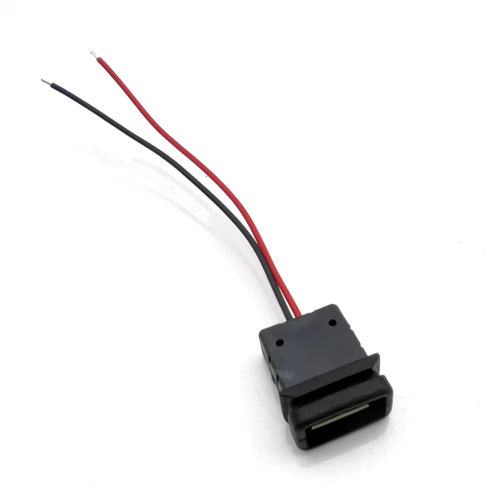 2Pin 4Pin 6Pin USB 2.0 Female Power Jack 2P 4P 6P USB2.0 Charging Port Connector Data Interface with Cable USB Charger Socket