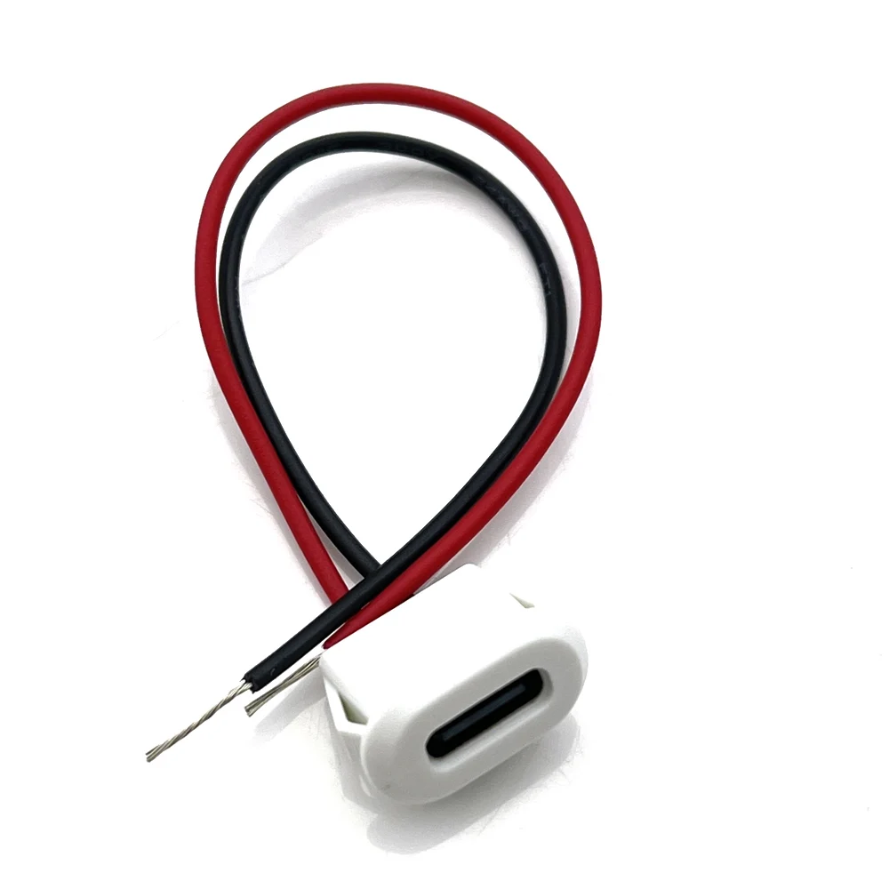 2Pin 4Pin 6Pin USB 2.0 Female Power Jack 2P 4P 6P USB2.0 Charging Port Connector Data Interface with Cable USB Charger Socket