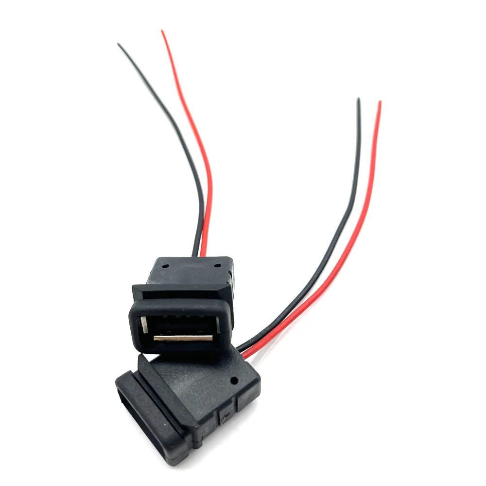 2Pin 4Pin 6Pin USB 2.0 Female Power Jack 2P 4P 6P USB2.0 Charging Port Connector Data Interface with Cable USB Charger Socket