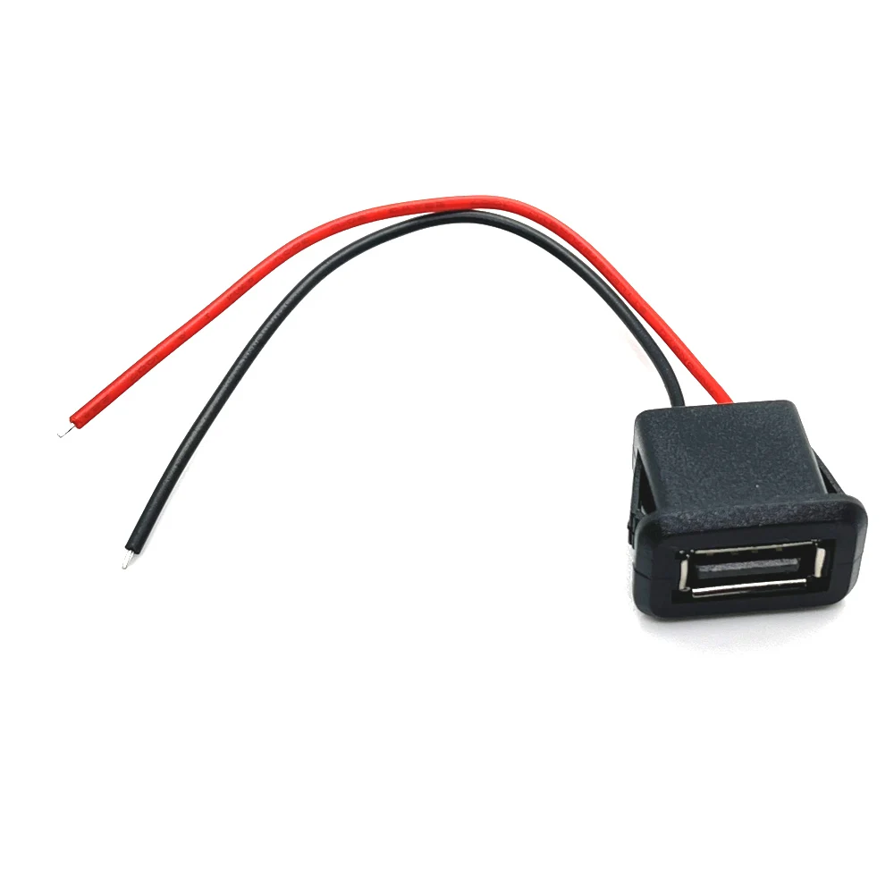 2Pin 4Pin 6Pin USB 2.0 Female Power Jack 2P 4P 6P USB2.0 Charging Port Connector Data Interface with Cable USB Charger Socket