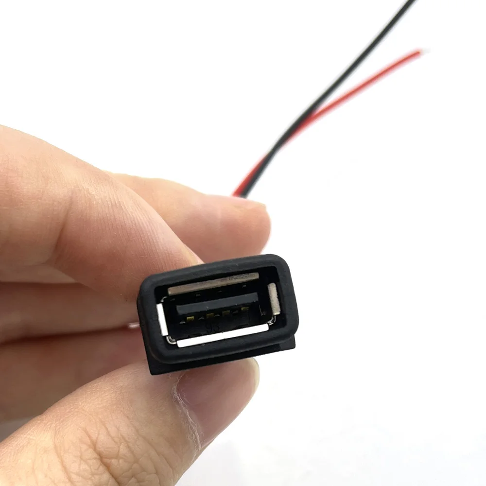2Pin 4Pin 6Pin USB 2.0 Female Power Jack 2P 4P 6P USB2.0 Charging Port Connector Data Interface with Cable USB Charger Socket