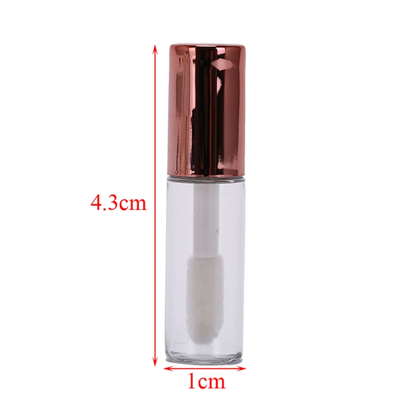 10pcs/lot DIY Lip Balm Tube Container With Cap Empty Lipstick Bottle Lipgloss Tube Cosmetic Sample Container
