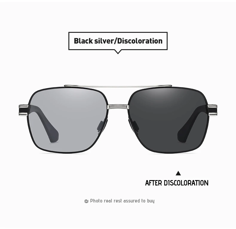 CoolPandas High Quality Sunglasses Polarized Men Women Photochromic UV400 Protection Driving Sun Glasses Unisex Chameleon Lens