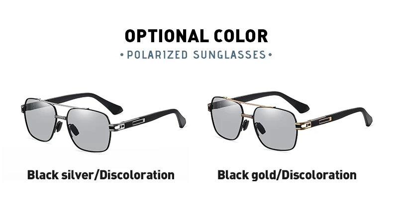 CoolPandas High Quality Sunglasses Polarized Men Women Photochromic UV400 Protection Driving Sun Glasses Unisex Chameleon Lens