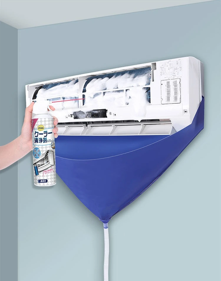 1/3/8pcs Air Conditioner Cleaning Bag Waterproof Drain for Washing Conditioning Water drain-pipe Ac Cleaning Kit Aircon Cleaner