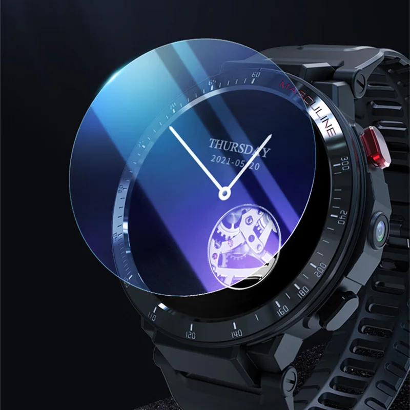 For Lokmat Appllp 4 Pro HD Tempered Glass Watch Screen Protector Protective Glass Film SmartWatch Protective Accessories