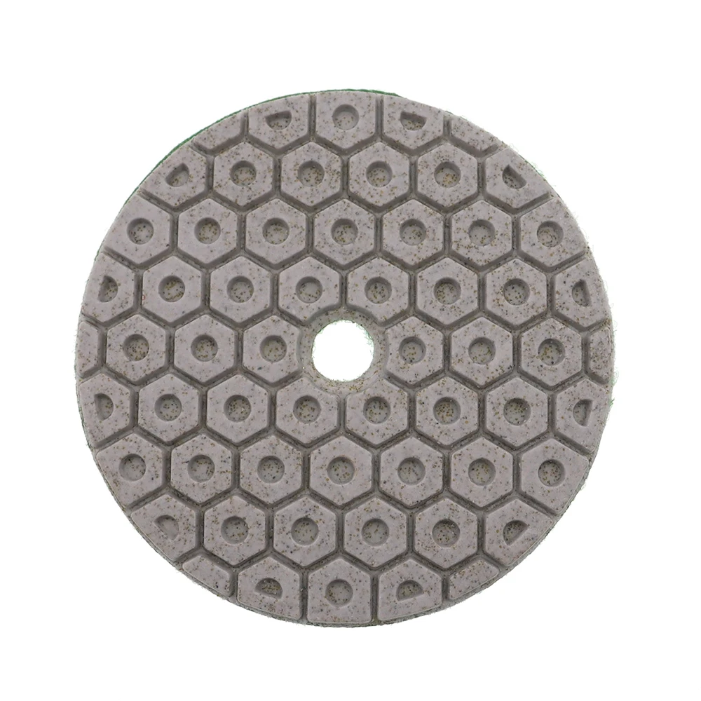7PCS/Set Super 4Inch Stone Polishing Pads Wet 100mm Wet Polishing Pad For Granite Marble Concrete Grinding Discs