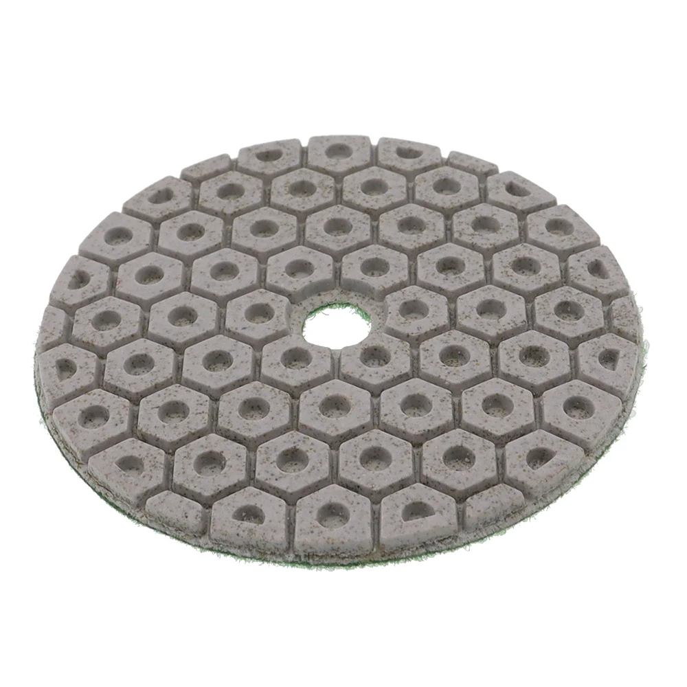 7PCS/Set Super 4Inch Stone Polishing Pads Wet 100mm Wet Polishing Pad For Granite Marble Concrete Grinding Discs