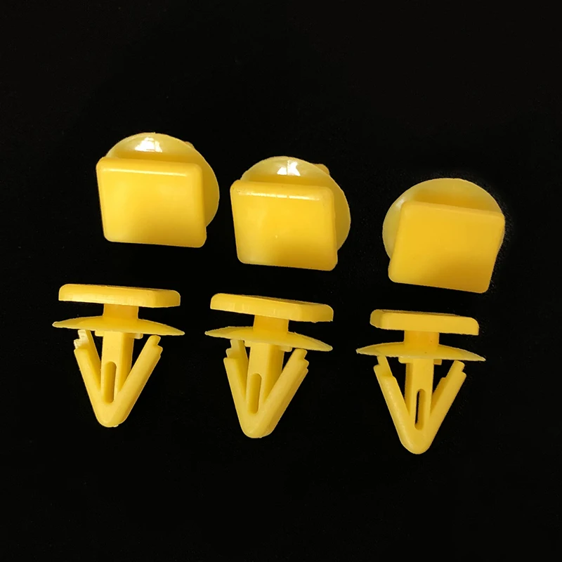 100/20X Trim Clips For Hyundai Car Door Interior Trim Panel Retaining Clips Rivets Plastic Fixed Fastener Accessories 11mm Hole